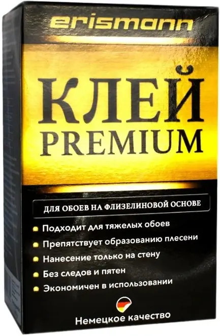 Erismann Premium 500 клей для обоев на флизелиновой основе (500 г)