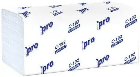 Protissue Comfort C-192 полотенца бумажные V-сложения (20 пачек * 250 листов)