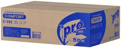 Protissue Comfort C-192 полотенца бумажные V-сложения (20 пачек * 250 листов)