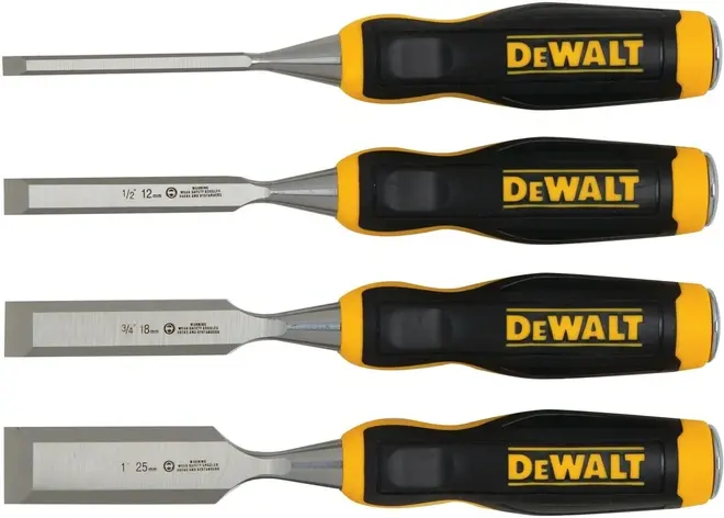 Dewalt DWHT0-16063 набор стамесок (6, 12,18, 25 мм)