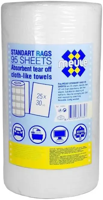 Meule Standart Rags тряпки универсальные (95 салфеток в рулоне)