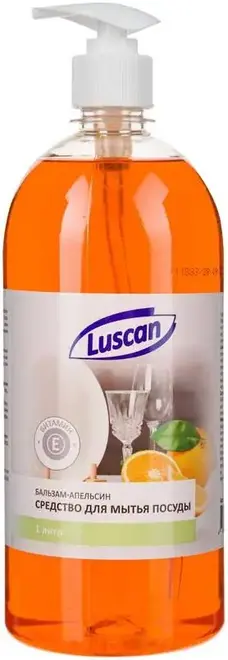 Luscan Апельсин средство для мытья посуды (1 л)