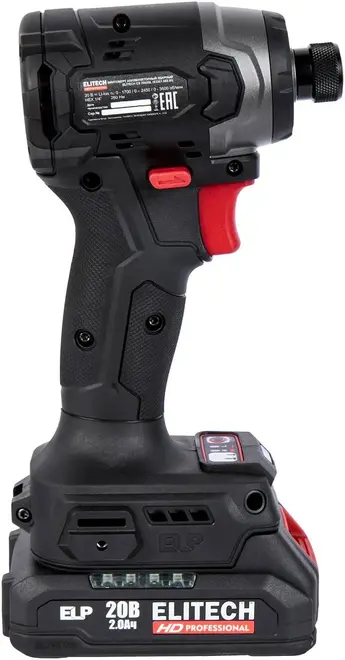 Elitech HD Professional CS 2003SL винтоверт ударный аккумуляторный (20 В 2 А*ч) №45264