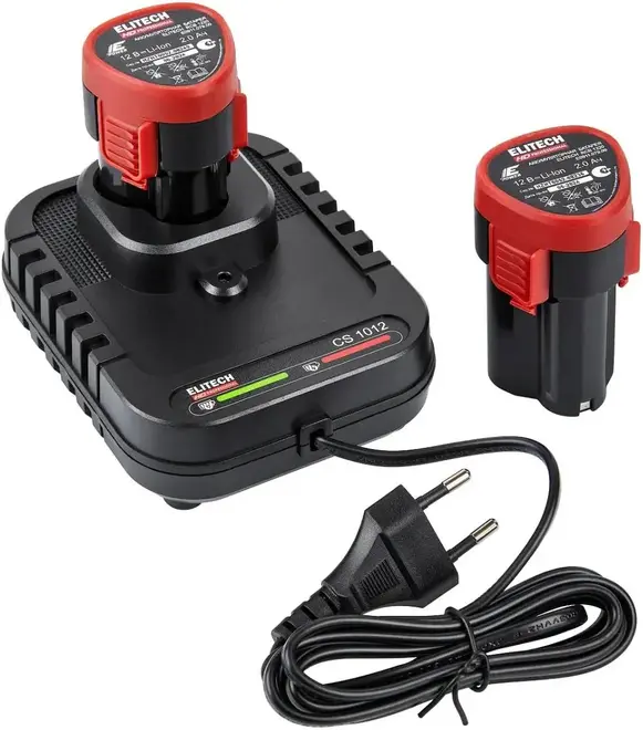 Elitech HD Professional CD 12L2 дрель аккумуляторная бесщеточная (12 В 2 А*ч) №137438