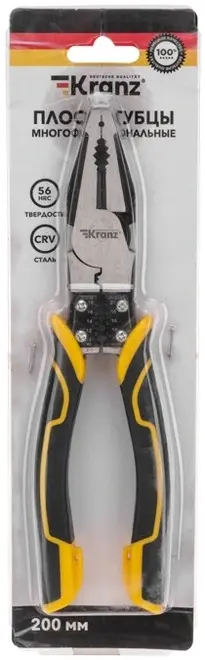 Rexant Kranz плоскогубцы многофункциональные универсальные (200 мм)