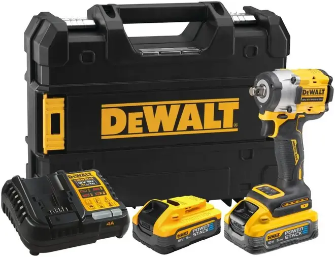 Dewalt DCF921H2T гайковерт аккумуляторный (18 В 3550 уд/мин 610 Нм 2 х 5 А*ч) №313719