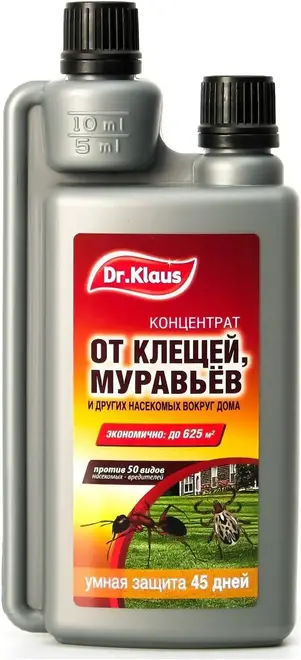 Dr.Klaus концентрат от муравьев, клещей и других насекомых (250 мл)
