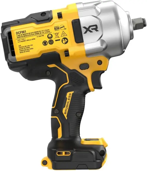 Dewalt DCF961NT гайковерт аккумуляторный (18 В 1890 уд/мин 2372 Нм без АКБ) №313719