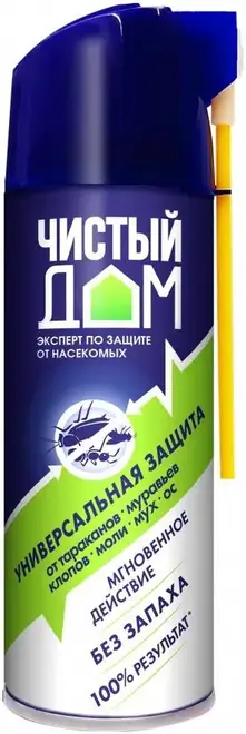 Чистый Дом Супер аэрозоль-защита универсальная (400 мл)