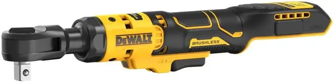 Dewalt DCF512N гайковерт угловой аккумуляторный с трещоткой (18 В 250 об/мин 95 Нм без АКБ) №313719