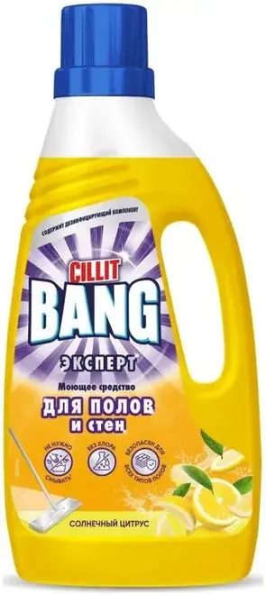 Cillit Bang Солнечный Цитрус чистящее средство для полов и стен (1 л)
