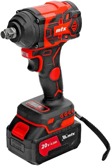 MTX CIWU-BL-20-600 гайковерт ударный аккумуляторный (20 В 600 Нм) №226973