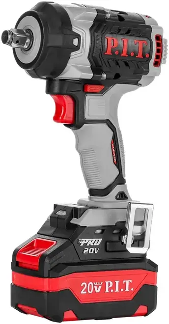 P.I.T. Impact PIW20H-600A гайковерт аккумуляторный (20 В 0-2800 уд/мин 600 Нм без АКБ) №237638