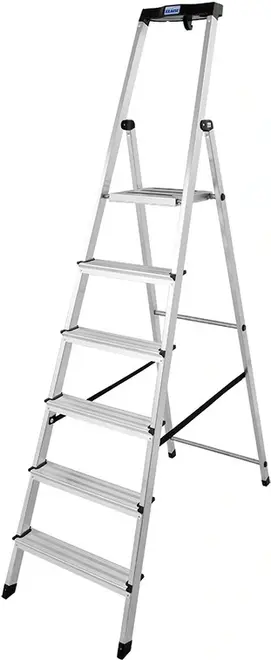Krause Safety стремянка складная с полочкой (/6 ст)