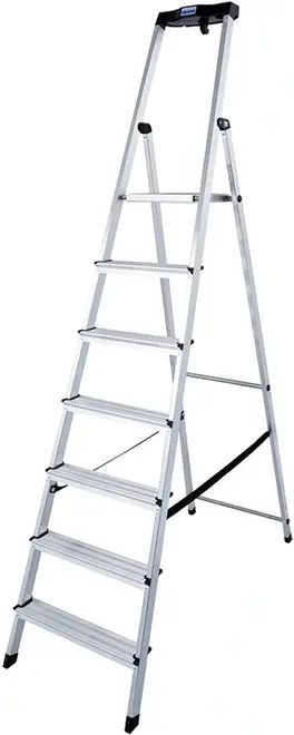 Krause Safety стремянка складная с полочкой (/7 ст)
