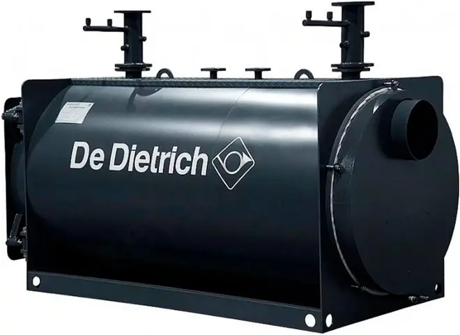 De Dietrich CA R котел с жидкотопливными или газовыми надувными горелками 750 (750 кВт)