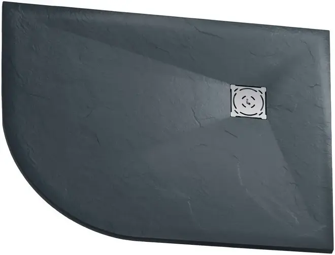RGW ST/AR-G поддон душевой асимметричный 120 х 80 см графит ST/AR-0128G