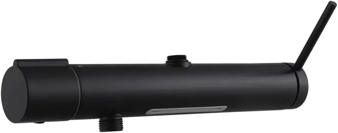 Abber Emotion AF8816 стойка душевая с изливом черный матовый (AF8816B)
