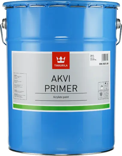 Тиккурила Akvi Primer водоразбавляемая акрилатная грунтовка (20 л)