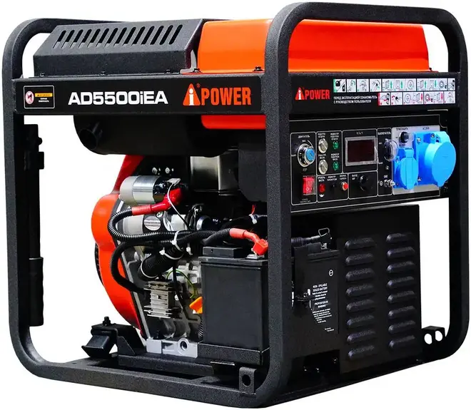 A-Ipower AD5500IEA генератор дизельный (5500 Вт)