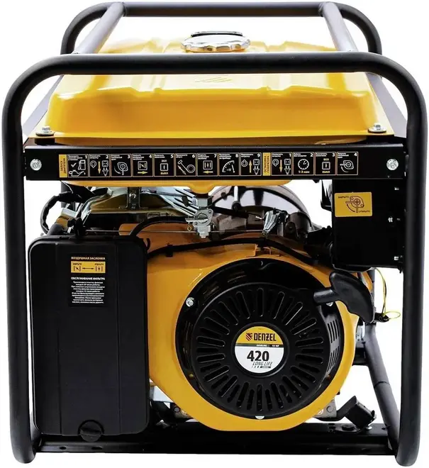 Denzel GE 6900E генератор бензиновый (5500 Вт)