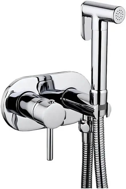 Haiba HB5515 смеситель с гигиеническим душем хром (HB5515)