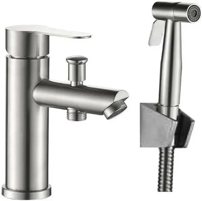 Haiba HB12801 смеситель для раковины с гигиеническим душем (HB12801)