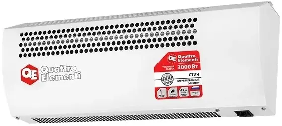 Quattro Elementi QE тепловая завеса электрическая 3000TVZ