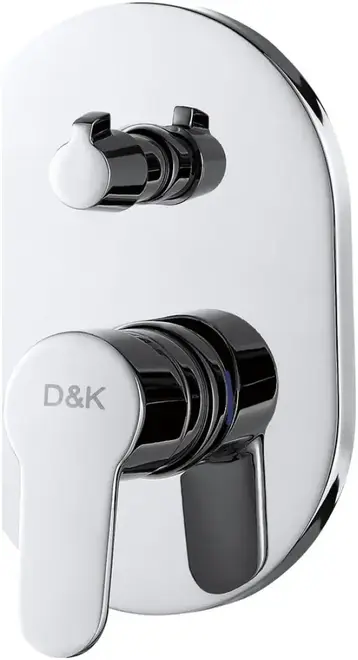 D&K Rhein Marx смеситель для ванны скрытого монтажа хром (da1394801)