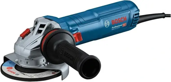 Bosch GWS 12-125S машина углошлифовальная (1200 Вт 220 В)