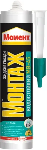 Момент Монтаж MB-40 Водостойкий монтажный клей жидкие гвозди (300 г)