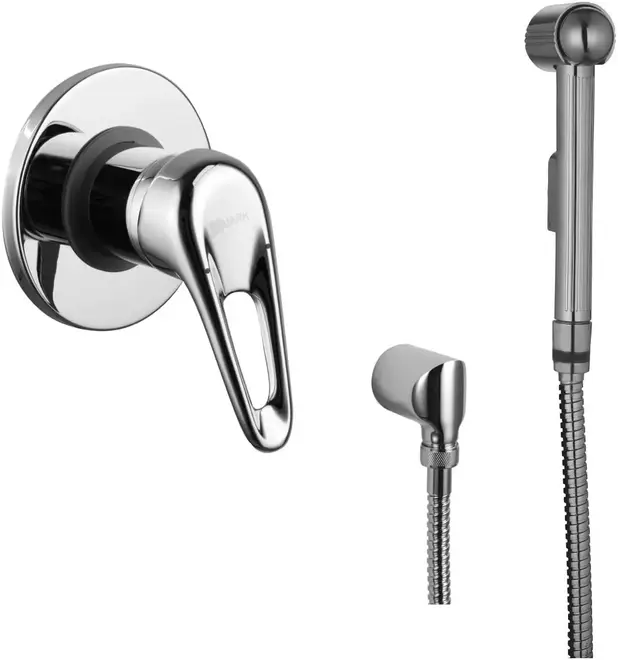 Lemark Luna LM4119 смеситель с гигиеническим душем без излива хром (LM4119C)