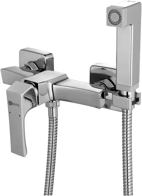 Lemark Unit смеситель с гигиеническим душем без излива хром (LM4518C)