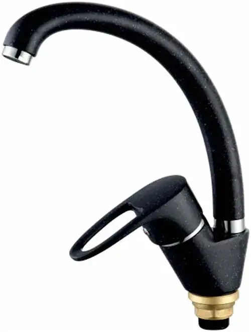 Ganzer GZ10021 смеситель для кухни черный (GZ10021C)