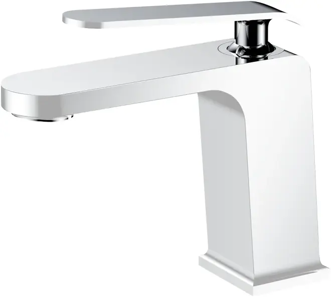 Ganzer GZ26011 смеситель для раковины белый (GZ26011-F)
