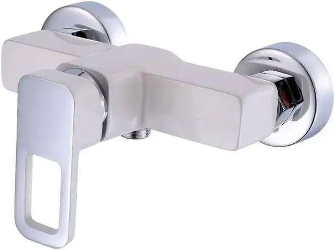 Hansen H20008 смеситель для душевой кабины белый/хром (H20008F)