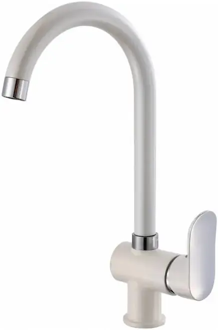Hansen H53003 смеситель для кухни белый (H53003F)