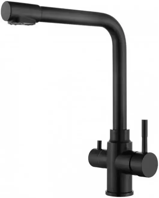 Hansen H15085 смеситель для кухни со встроенным фильтром черный (HN15085-C)
