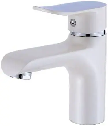 Hansen H10003 смеситель для раковины белый (H10003F)