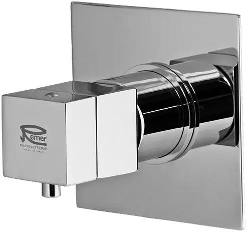 Remer Qubika QT30 смеситель для душа скрытого монтажа хром (QT30)