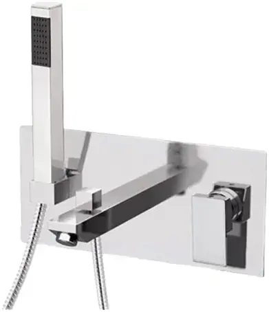 Remer Q-Design QD04 смеситель для ванны скрытого монтажа хром (QD04)