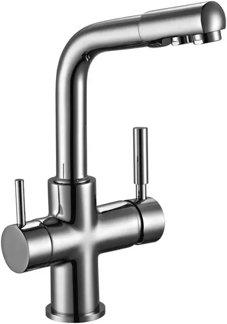 Rossinka Silvermix Z35 смеситель для кухни с подключением к фильтру хром (Z35-31)