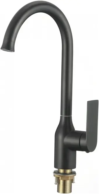 Savol S-601816 смеситель для кухни черный матовый (S-601816H)