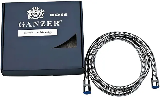 Ganzer GZ90 шланг для душа раздвижной 200 см хром (GZ90200)