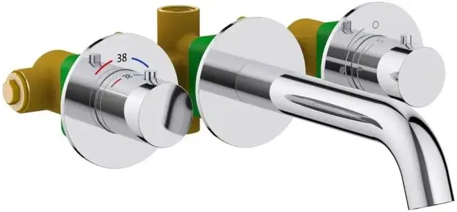 Timo Saona 2381 смеситель для раковины скрытого монтажа хром (2381/00SM)