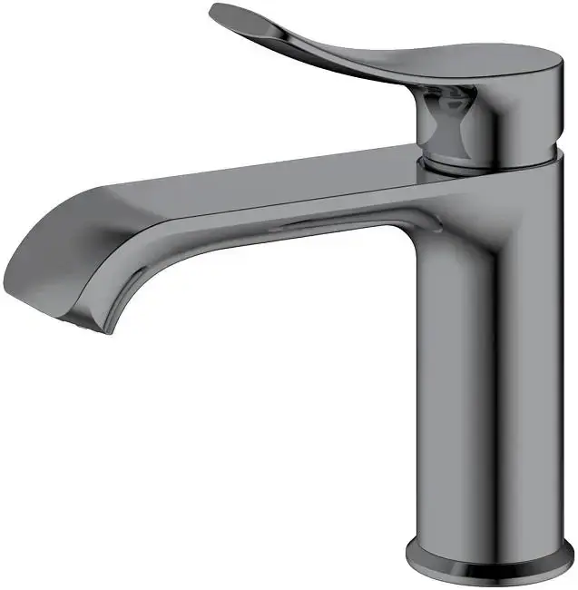 Haiba HB10553 смеситель для раковины оружейная сталь (HB10553-3)