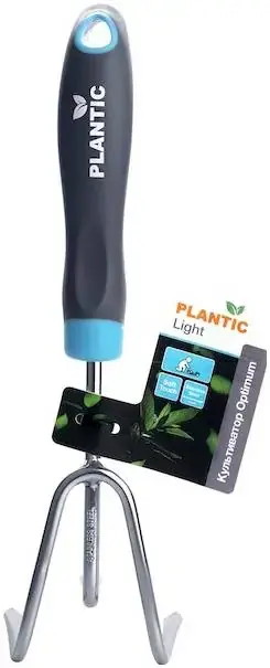 Plantic Light Optimum культиватор садовый ручной №26261-01