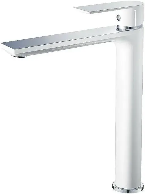 Haiba HB11505 смеситель для раковины белый/хром (HB11505-8)
