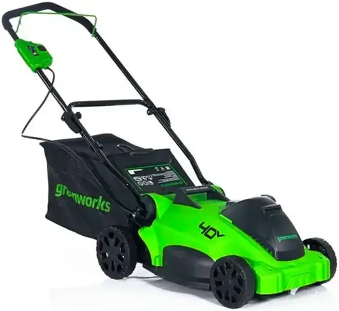 Greenworks GD40LM16XK4 газонокосилка аккумуляторная (45 л) №2517907UB