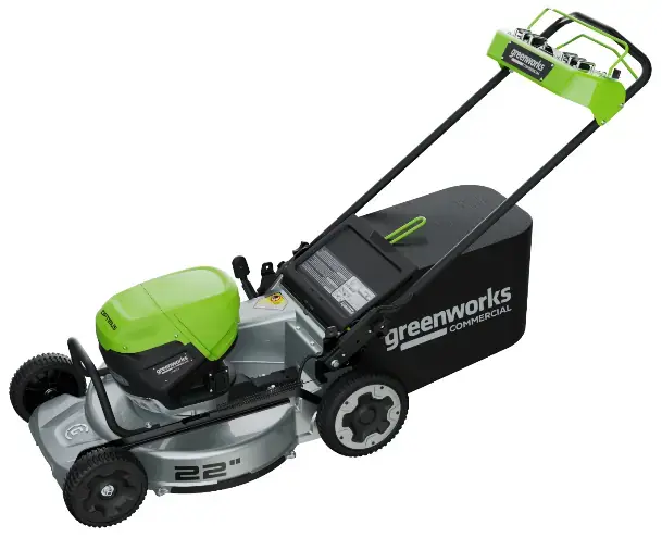 Greenworks OptimusTM LM221S газонокосилка аккумуляторная самоходная (3360 Вт) №2519407